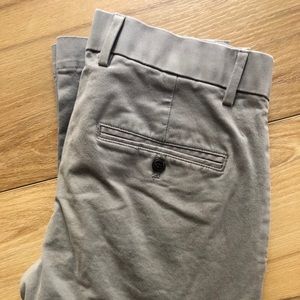 Gap Modern Khakis, Straight fit- Clear Gray